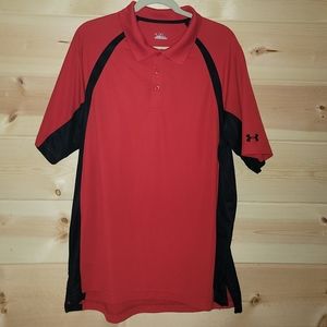 EUC Men's XL Under Armour Heatgear Polo